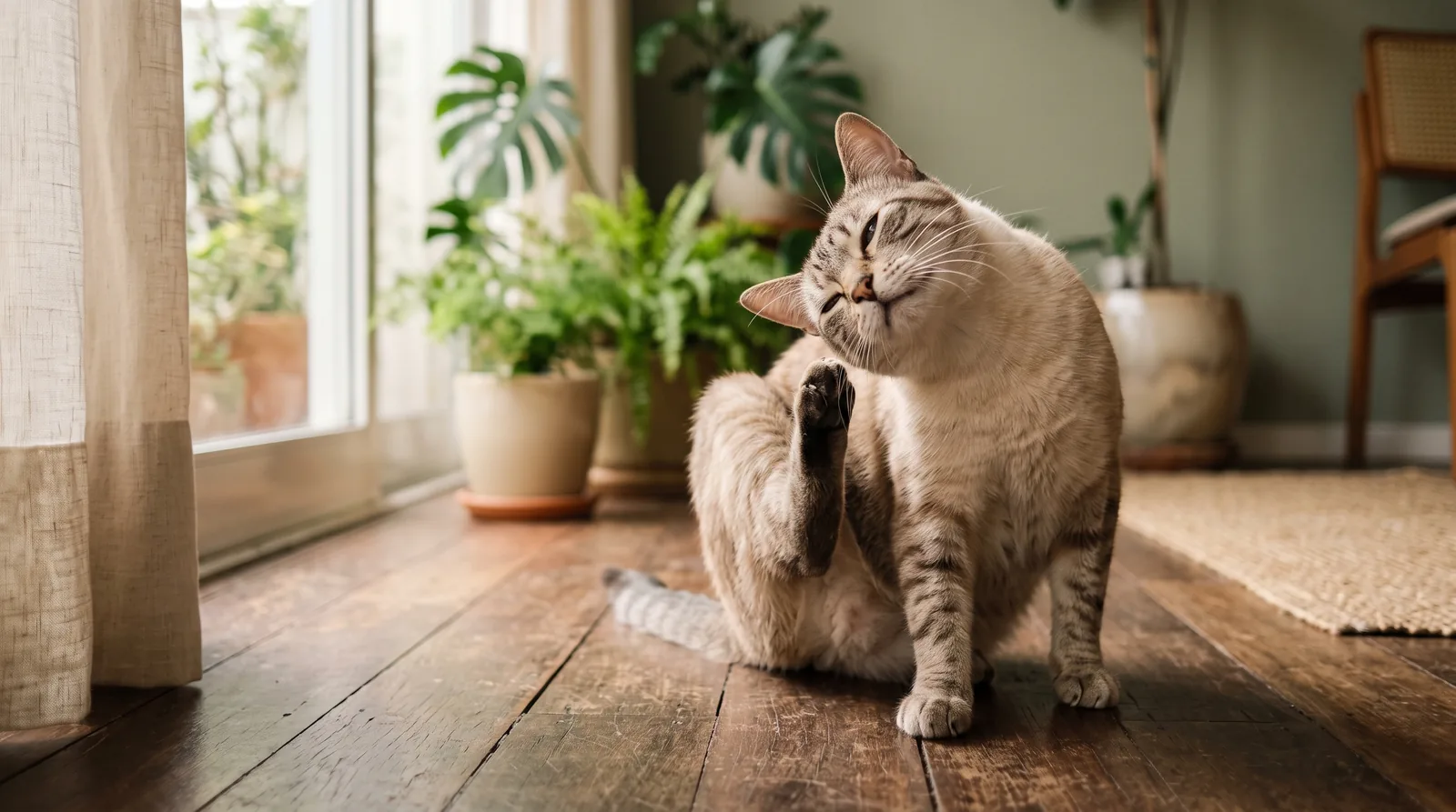 Gato com coceira: o que pode ser e como cuidar com segurança